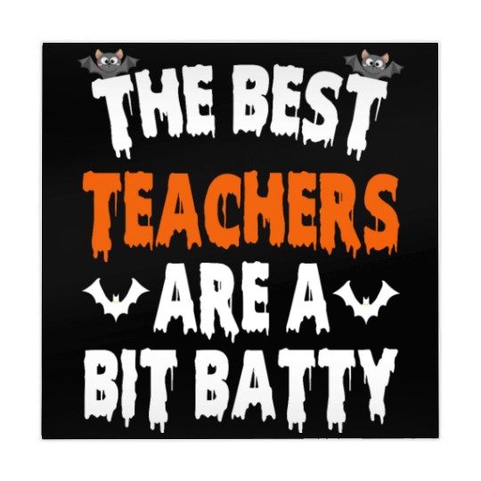 The Best Teacher Are A Bit Batty, Halloween Bat Mahjong Mats