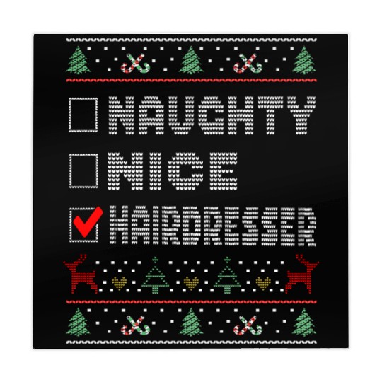 Naughty Nice Hairdresser, Matching Christmas Mahjong Mats