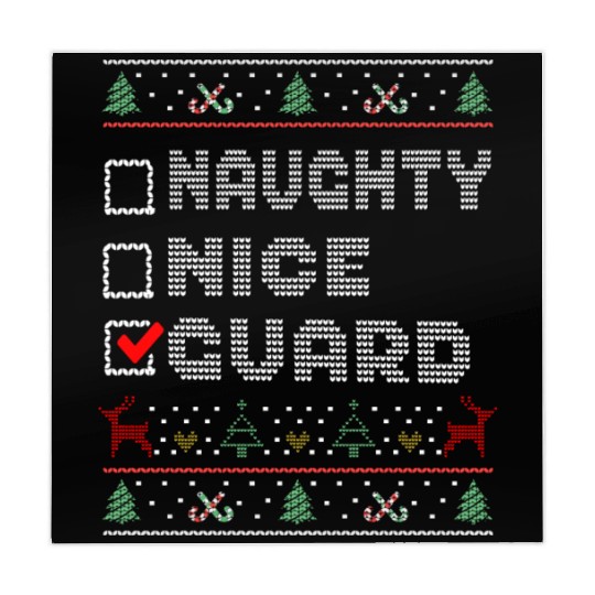 Naughty Nice Guard, Matching Christmas Group Mahjong Mats