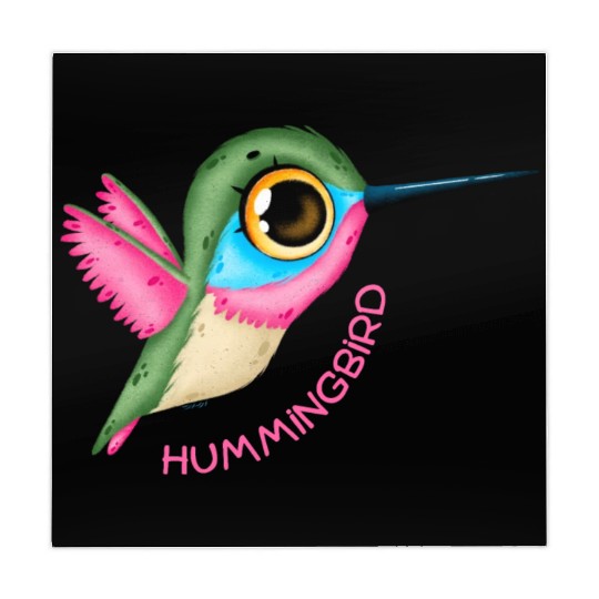 Pink Hummingbird Mahjong Mats