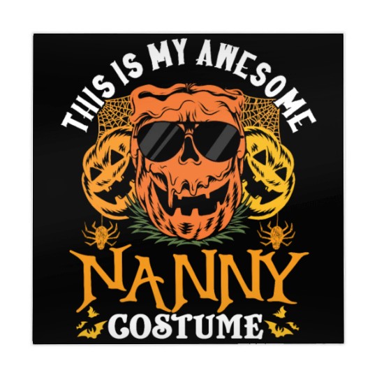This Is My Awesome Nanny Costume Grandma Halloween Mahjong Mats