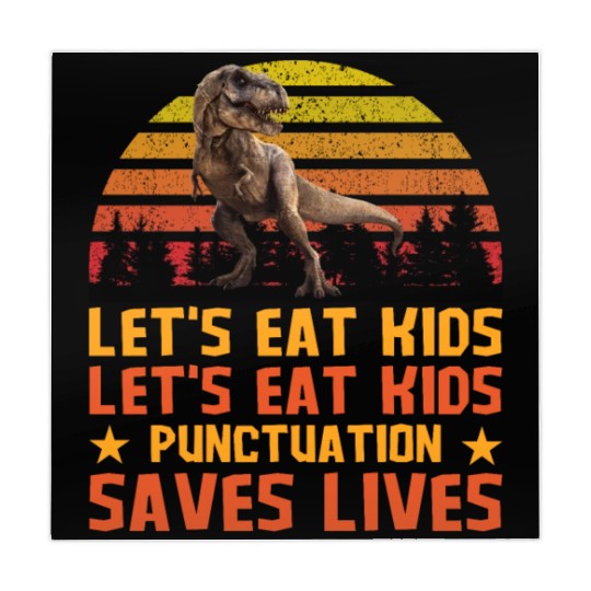 Let's Eat Punctuation Saves Lives Grammar Teacher Mahjong Mats