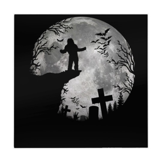 Halloween Werewolf Witchs Full Moon trick or treat Mahjong Mats