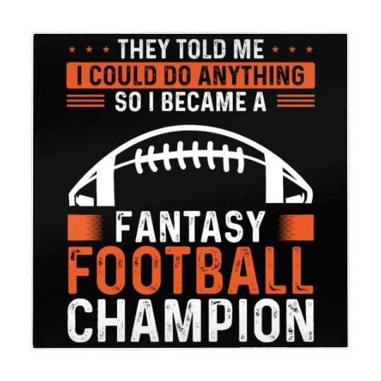 Fantasy Football Championship Team Player Trophy Mahjong Mats