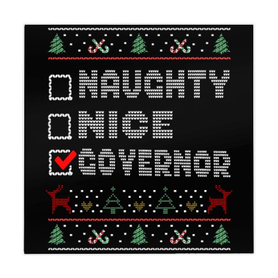 Naughty Nice Governor, Matching Christmas Group Mahjong Mats