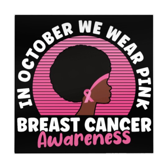 In October We Wear Pink Breast Cancer Awareness Mahjong Mats