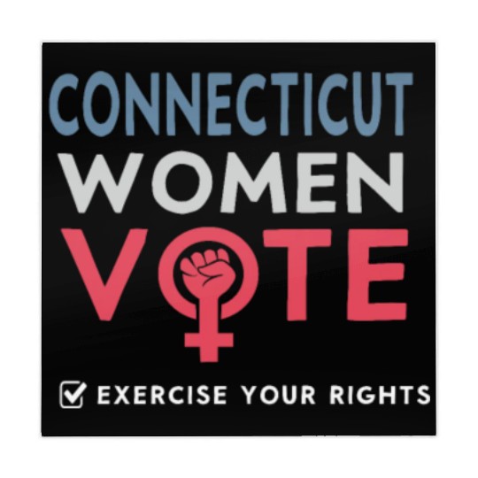 Connecticut Women Vote Voter 2022 Election Mahjong Mats