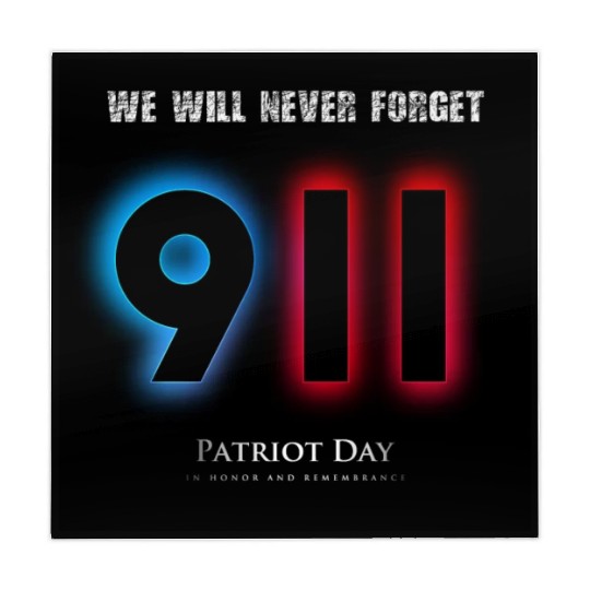We will never forget Patriot Day 9-11/ twin towers Mahjong Mats