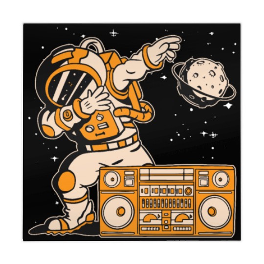 Astronomy Music Lover Radio Space Moon Universe Mahjong Mats