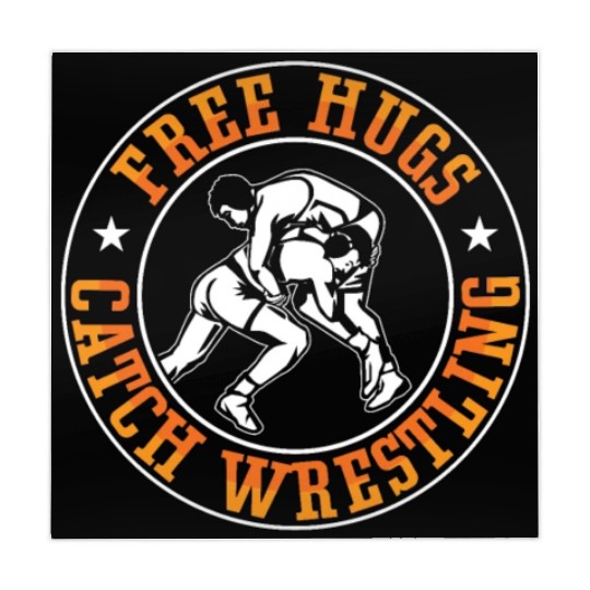Catch Wrestling Free Hugs Fight Grappling Wrestler Mahjong Mats