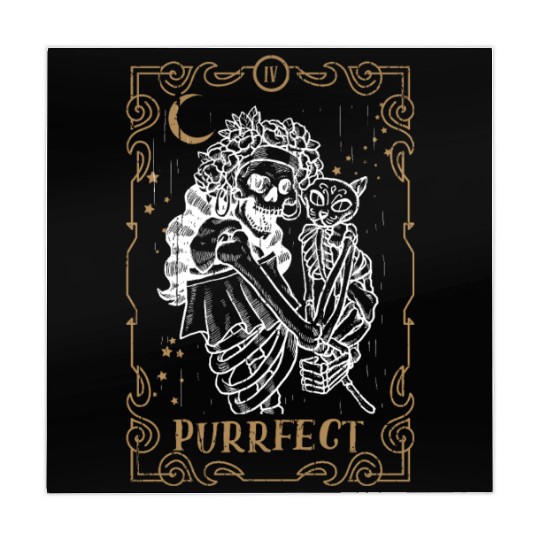 Kawaii Cat Tarot Card Occult Club Gothic Animal Mahjong Mats