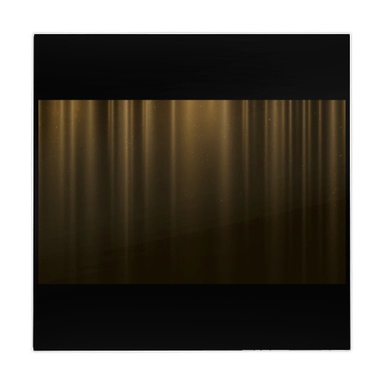 Elegant Gold Theater Cinema Curtain Pattern Mahjong Mats