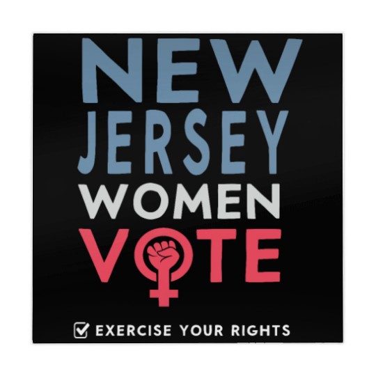 New Jersey Women Vote Voter 2022 Election Mahjong Mats