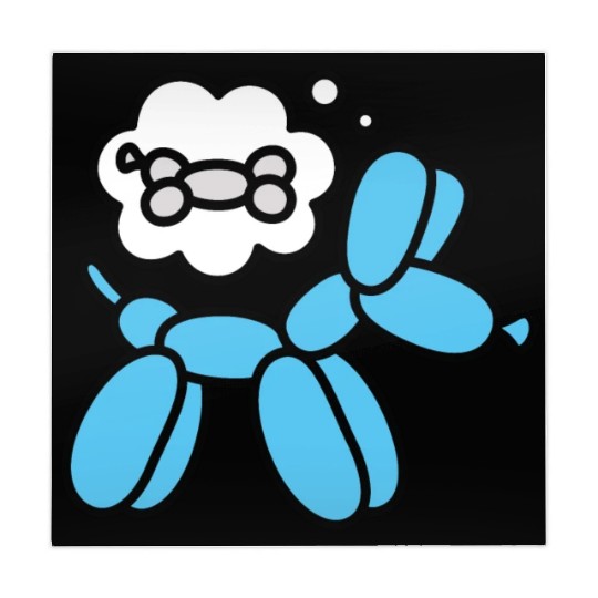 Balloon animal balloon twister balloon dog bone Mahjong Mats