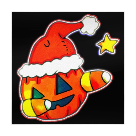 Jack O Lantern Dabbing Christmas Mahjong Mats