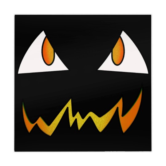 Jack O Lantern Face Mahjong Mats