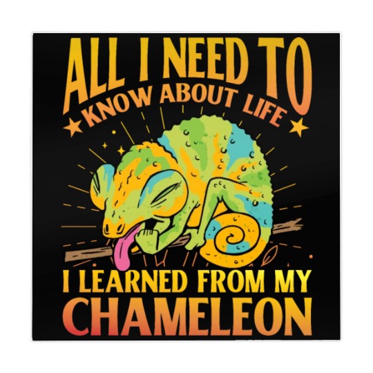 All I need to know about life Chameleon Mahjong Mats