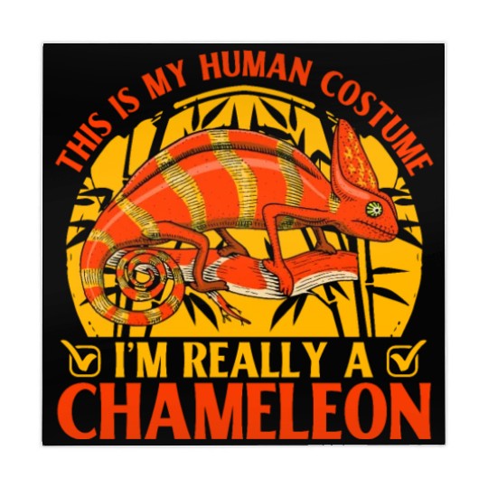 This is my Human Costume I'm really a Chameleon Mahjong Mats
