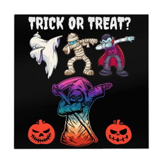 Halloween dabbing Trick or Treat October pumkin 2 Mahjong Mats