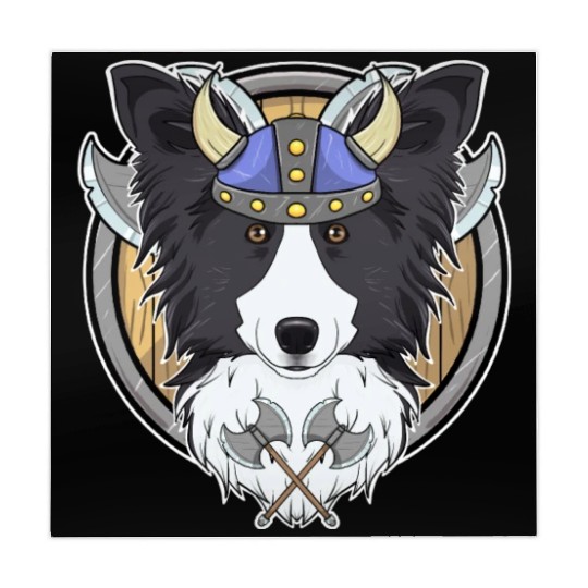 Border Collie I Valhalla I Viking Mahjong Mats