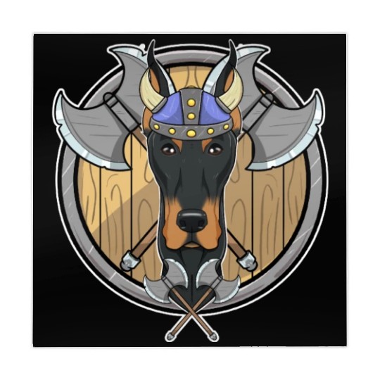 Doberman I Valhalla I Viking Mahjong Mats