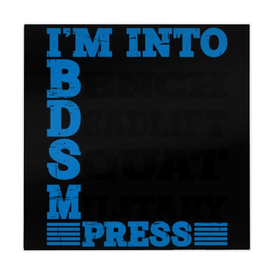 Im Into BDSM Bench Squat Deadlift Military Press10 Mahjong Mats