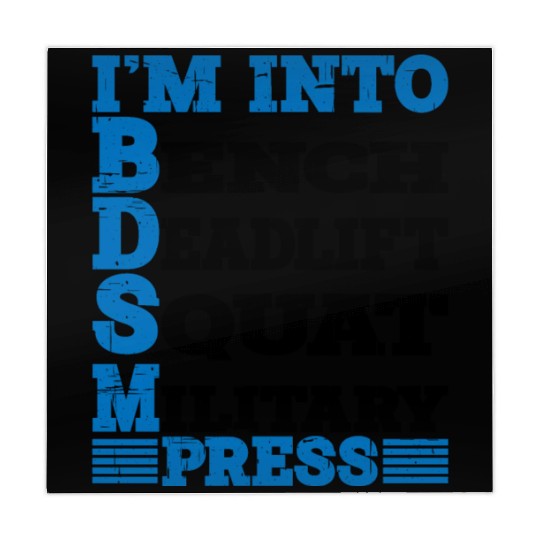 Im Into BDSM Bench Squat Deadlift Military Press10 Mahjong Mats