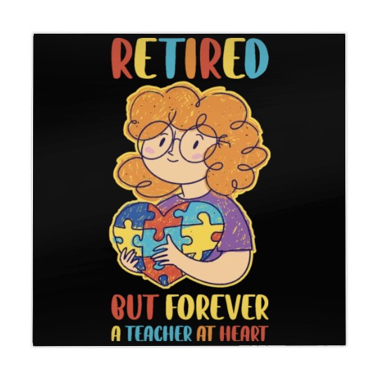 Retired Teacher Funny Teaching Gift Mahjong Mats