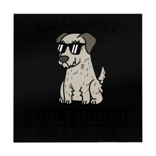 Coolest Irish Wolfhound Grandma Mahjong Mats