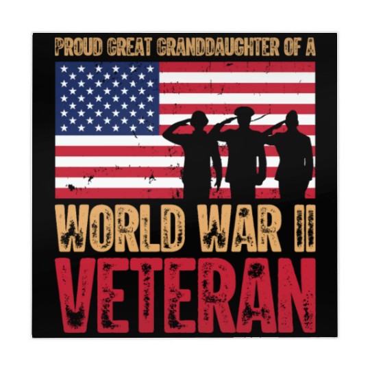 Proud Veteran Granddaughter Mahjong Mats