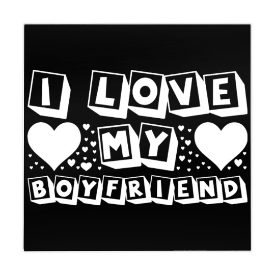 I Love My Boyfriend Mahjong Mats