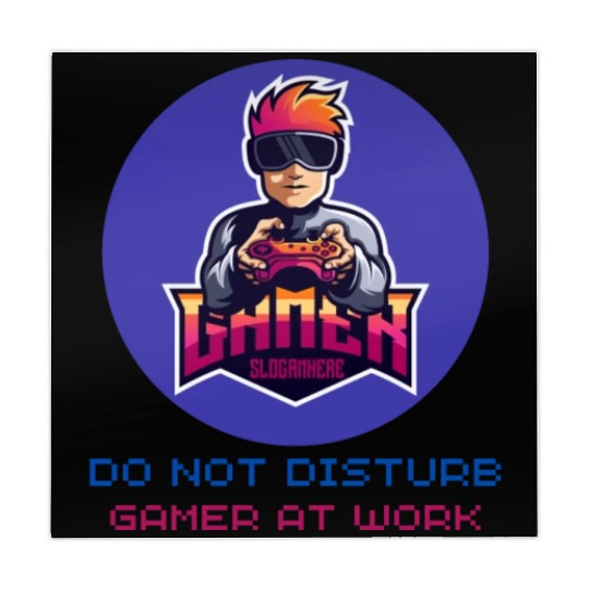Do Not Disturb Gamer At Work-Gaming Lover Mahjong Mats