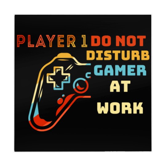 Do Not Disturb Gamer At Work-Gaming Lover Mahjong Mats