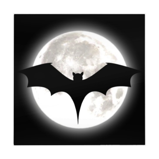 Bat MOON Pumpkin Trick or Treat Funny Halloween Mahjong Mats