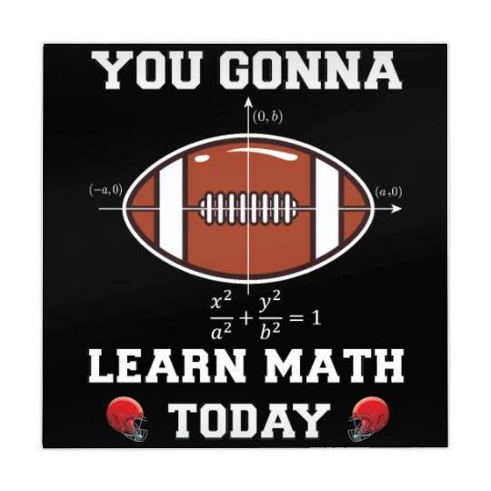 American Football Ball and Math Teacher Mahjong Mats