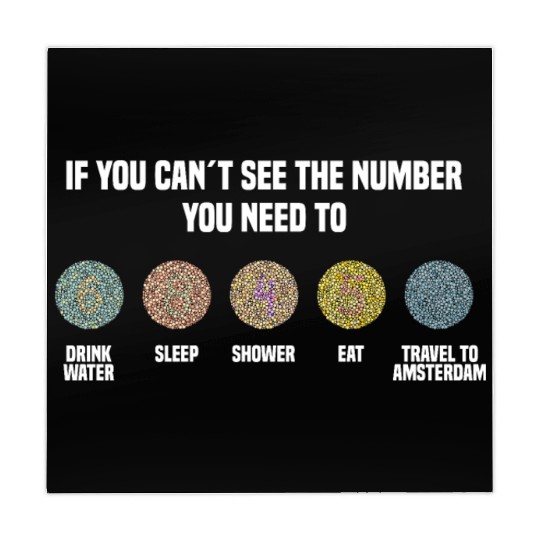 Ishihara Numbers - Travel To Amsterdam Mahjong Mats