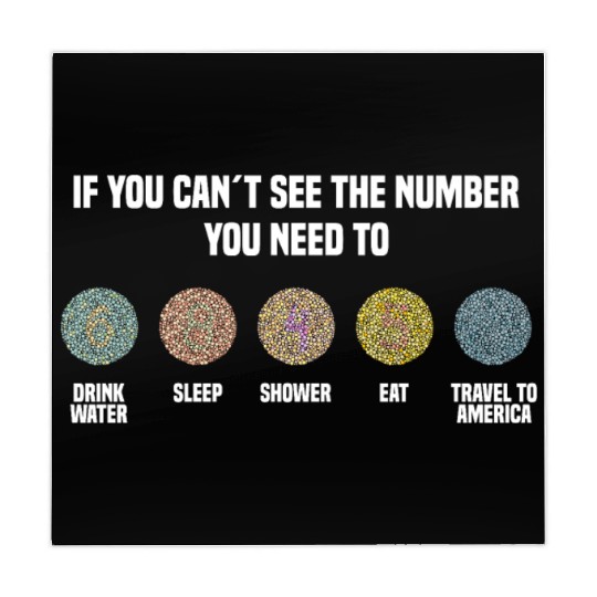 Ishihara Numbers - Travel To America Mahjong Mats