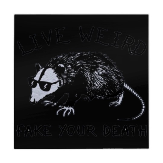 Live Weird Possum Mahjong Mats