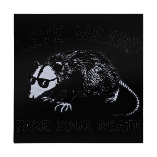 Live Weird Possum Mahjong Mats