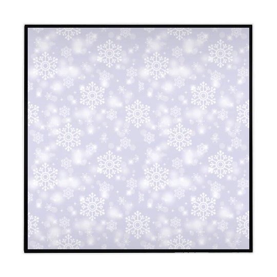Lavender Snowflakes Pattern Mahjong Mats