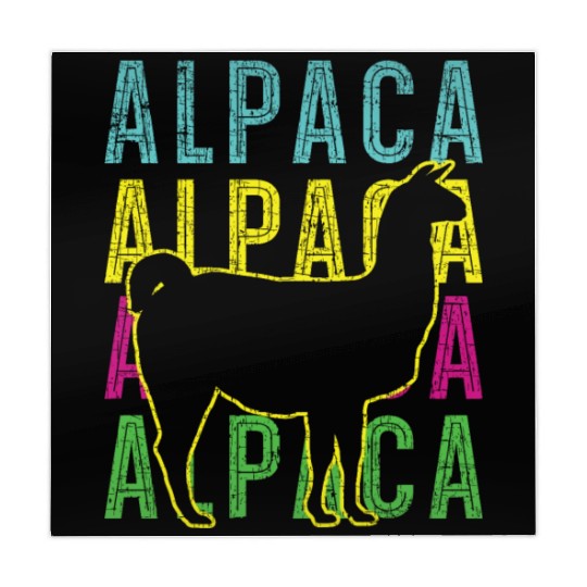 Alpaca Llama Lover Alpaca Whisperer Farm Animal Mahjong Mats