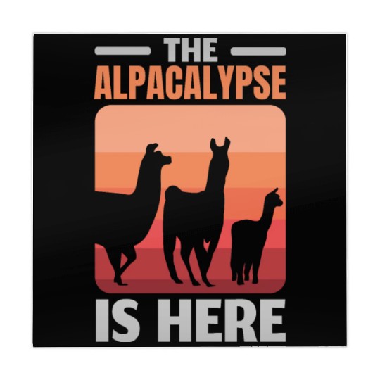The Alpacalypse Is Here Llama Alpaca Whisperer Mahjong Mats