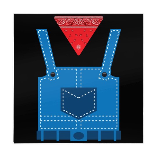 Farmer Costume Redneck Farm Barnyard Farming Gift Mahjong Mats