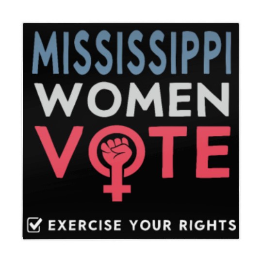 Mississippi Women Vote Voter 2022 Election Mahjong Mats
