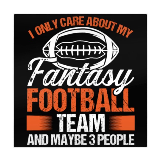 I only care about my Fantasy Football Team Mahjong Mats