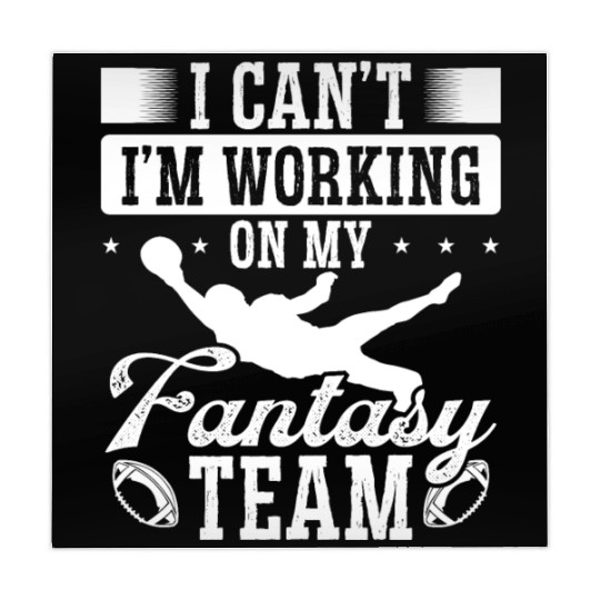 Fantasy Football Player I can working on my Team Mahjong Mats