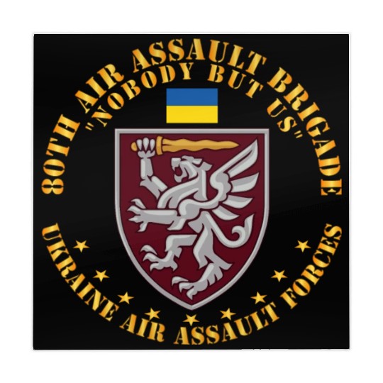 Ukraine 80th Air Assault Brigade Nobody but Us Mahjong Mats