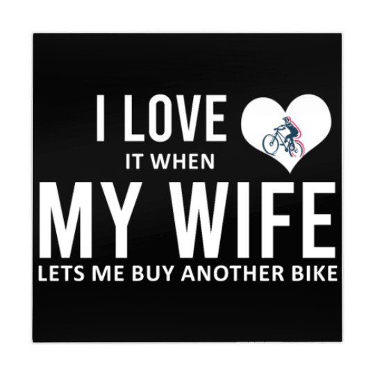 I Love It When My Wife Lets Me Buy Another Bike Mahjong Mats