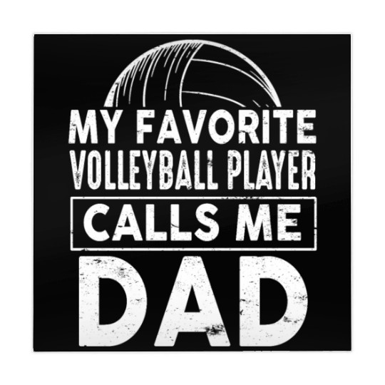 Volleyball My Favorite Calls Me Dad Mahjong Mats