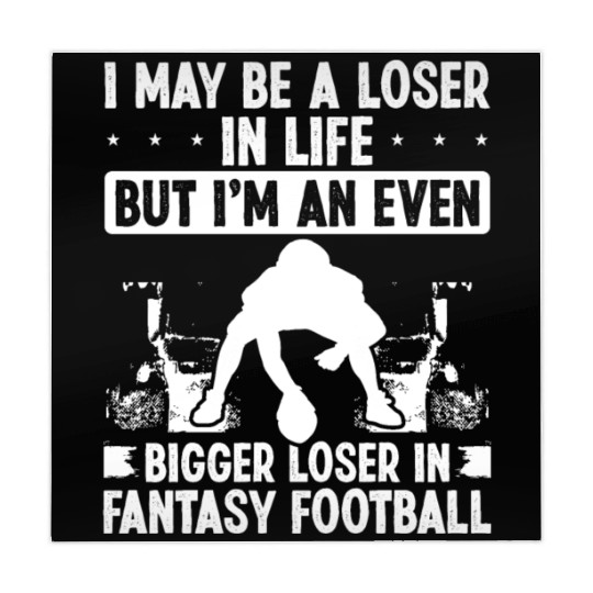 Fantasy Football Looser Funny Humor Fantasy Team Mahjong Mats